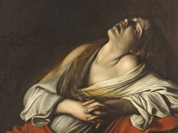 Caravaggio - Maddalena in estasi